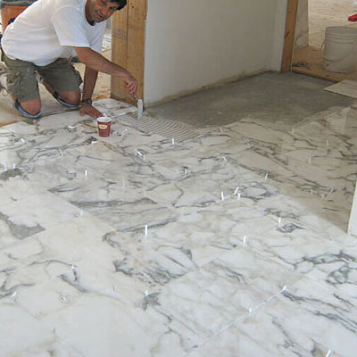 Expert stone installation services in Hyderabad by SDL Home Services for marble, granite, and tiles.
